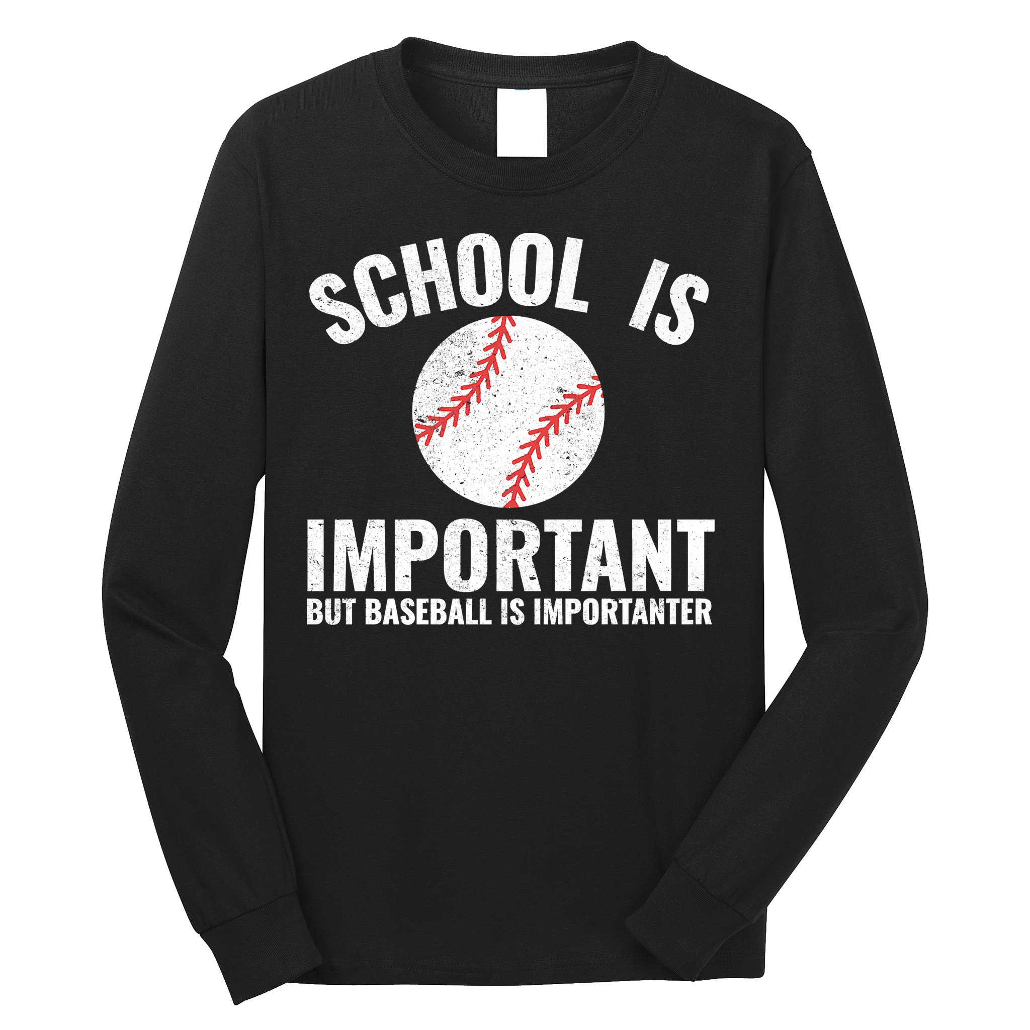 Dallas Lions Baseball School Is Important Long Sleeve Shirt