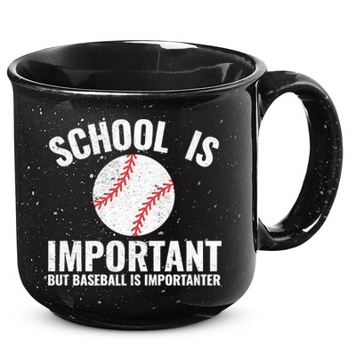 Dallas Lions Baseball School Is Important 15oz Campfire Ceramic Mug