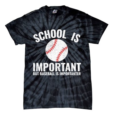 Dallas Lions Baseball School Is Important Tie-Dye T-Shirt