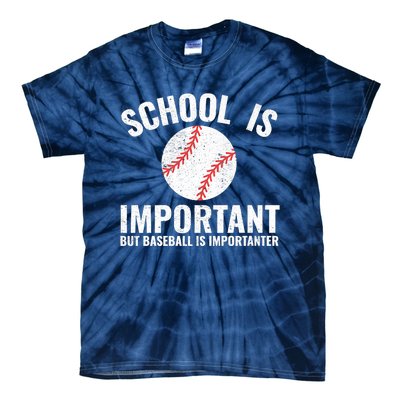 Dallas Lions Baseball School Is Important Tie-Dye T-Shirt