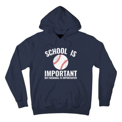 Dallas Lions Baseball School Is Important Tall Hoodie