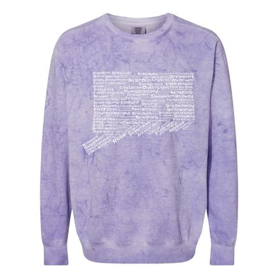 Drink Local Connecticut Breweries Colorblast Crewneck Sweatshirt