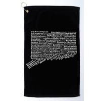 Drink Local Connecticut Breweries Golf Towel