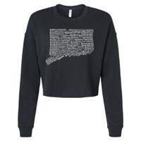 Drink Local Connecticut Breweries Cropped Pullover Crew
