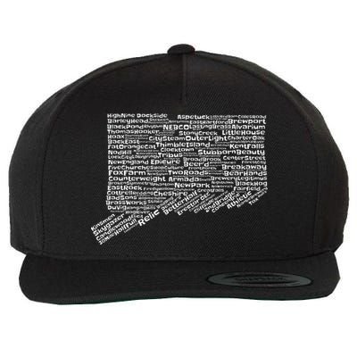 Drink Local Connecticut Breweries Wool Snapback Cap