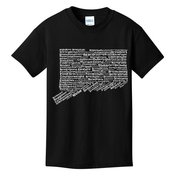 Drink Local Connecticut Breweries Kids T-Shirt