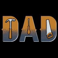 Dad Life Construction Fathers Day Builder 16 in Basic Backpack