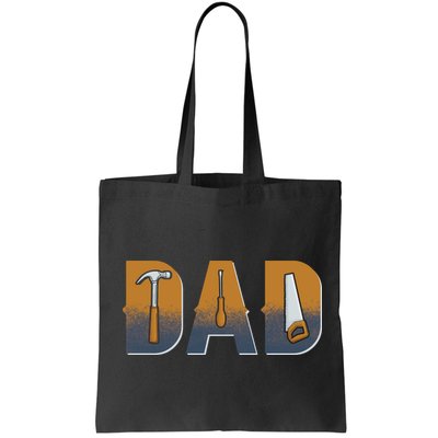 Dad Life Construction Fathers Day Builder Bag