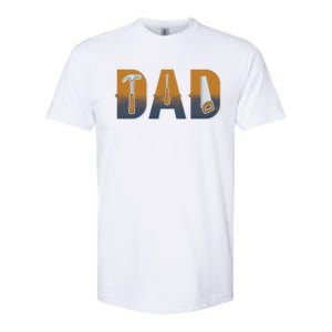 Dad Life Construction Fathers Day Builder Softstyle® CVC T-Shirt