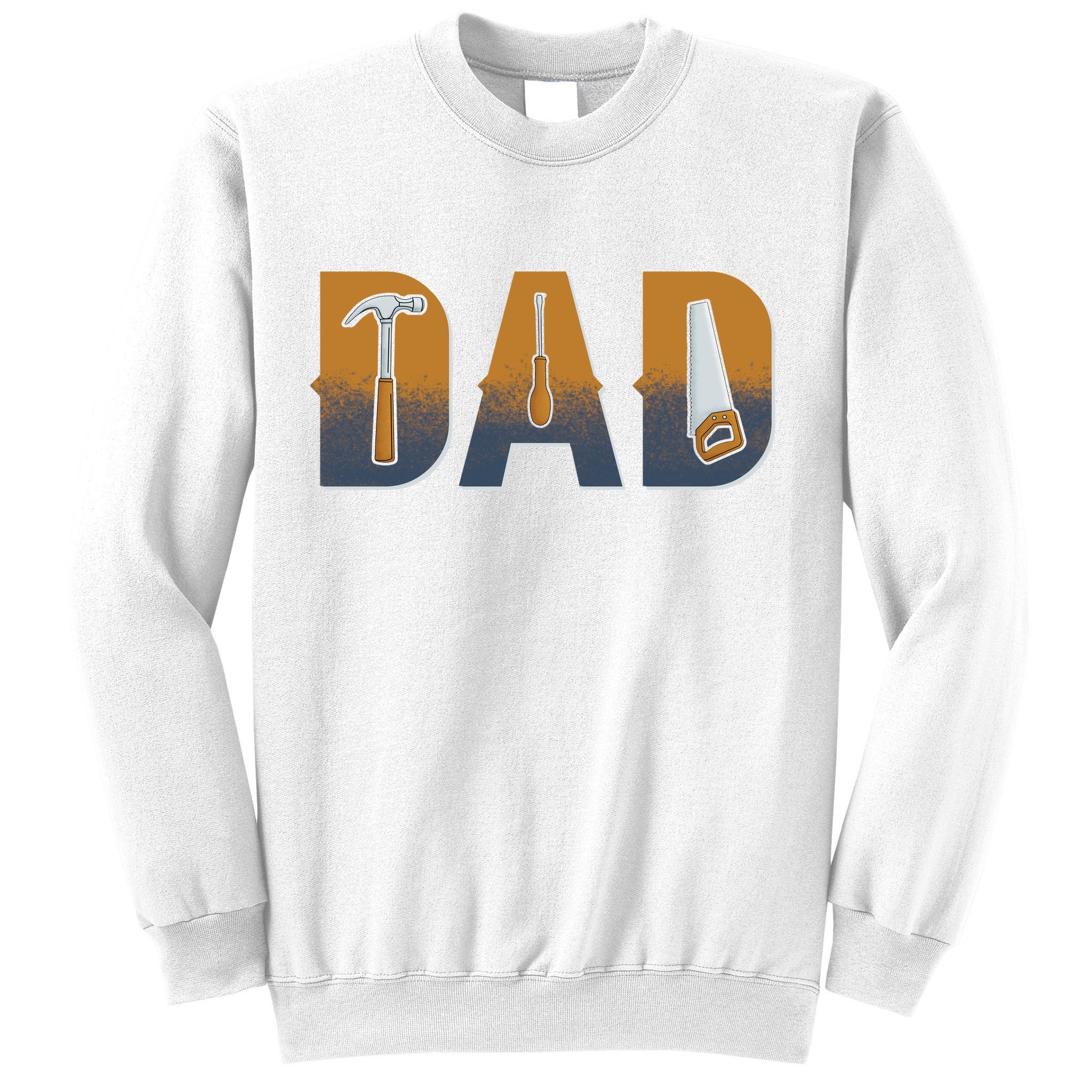 Dad Life Construction Fathers Day Builder Sweatshirt