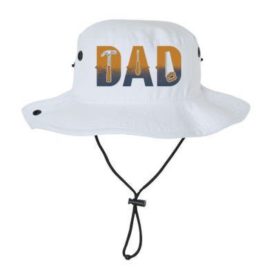 Dad Life Construction Fathers Day Builder Legacy Cool Fit Booney Bucket Hat