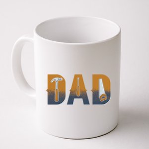 Dad Life Construction Fathers Day Builder Coffee Mug