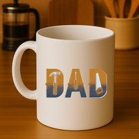 Dad Life Construction Fathers Day Builder Mug