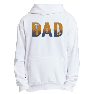 Dad Life Construction Fathers Day Builder Urban Pullover Hoodie