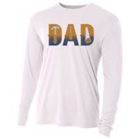 Dad Life Construction Fathers Day Builder Cooling Performance Long Sleeve Crew