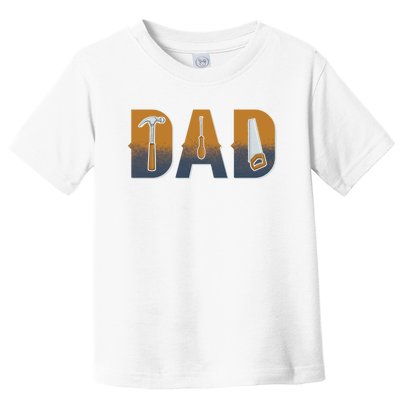 Dad Life Construction Fathers Day Builder Toddler T-Shirt