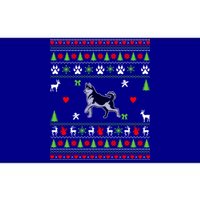 Dog Lover Christmas Funny Gift Siberian Husky Ugly Christmas Gift Bumper Sticker