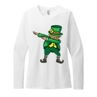 Dabbing Leprechaun Cute St PatS Day Gift Cool Gift Womens CVC Long Sleeve Shirt