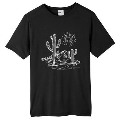 Desert Life Cactus Tall Fusion ChromaSoft Performance T-Shirt