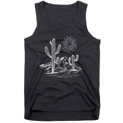 Desert Life Cactus Tank Top