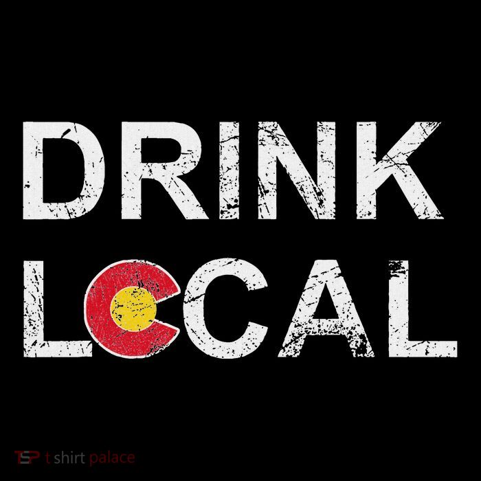 Drink Local Colorado Brewery Craft Beer Kids T-Shirt