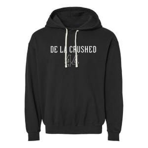 De La Crushed Garment-Dyed Fleece Hoodie