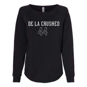 De La Crushed Womens California Wash Sweatshirt