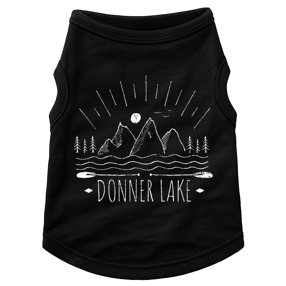 Donner Lake California Doggie Tank