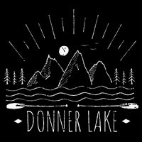 Donner Lake California Tall T-Shirt