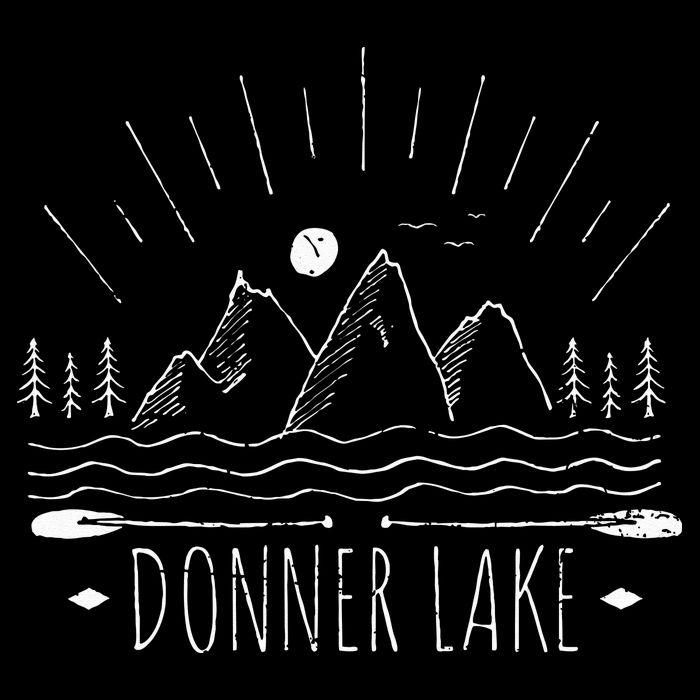 Donner Lake California Tall T-Shirt