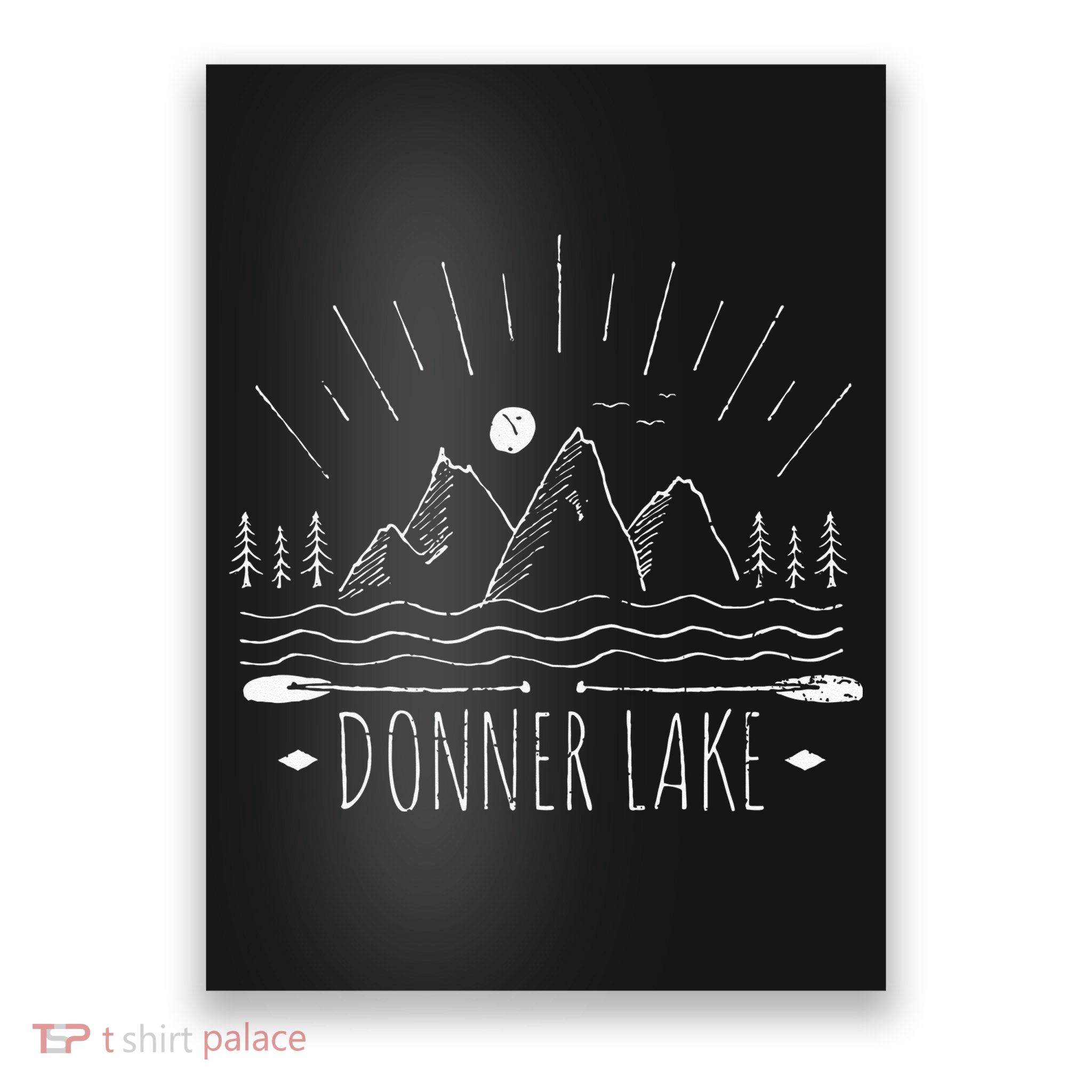 Donner Lake California Poster