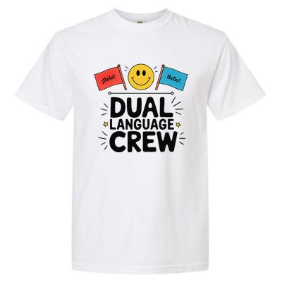 Dual Language Crew Garment-Dyed Heavyweight T-Shirt