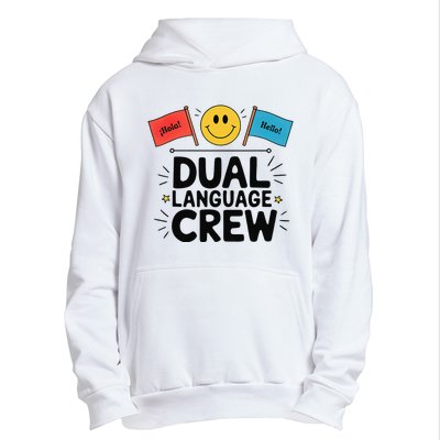 Dual Language Crew Urban Pullover Hoodie