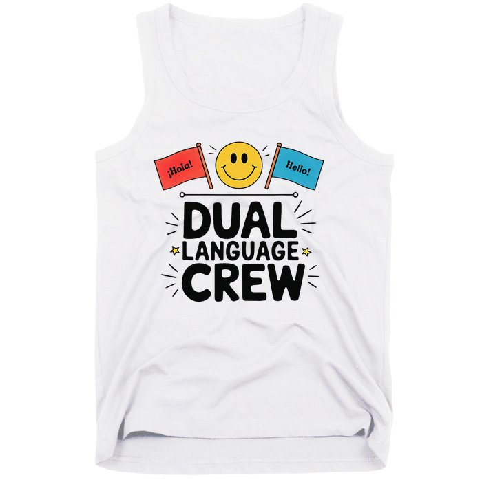 Dual Language Crew Tank Top