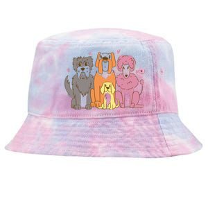 Dog Lover Cute Pet Gift Tie-Dyed Bucket Hat