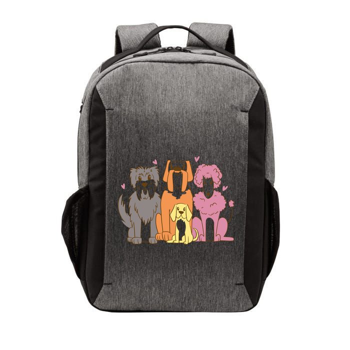 Dog Lover Cute Pet Gift Vector Backpack