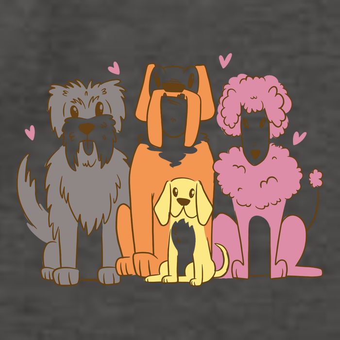 Dog Lover Cute Pet Gift Vector Backpack