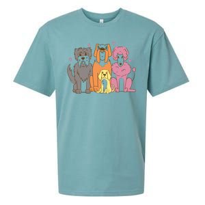 Dog Lover Cute Pet Gift Sueded Cloud Jersey T-Shirt