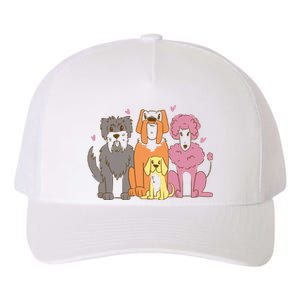 Dog Lover Cute Pet Gift Yupoong Adult 5-Panel Trucker Hat