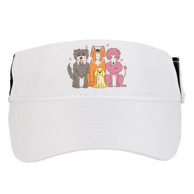 Dog Lover Cute Pet Gift Adult Drive Performance Visor