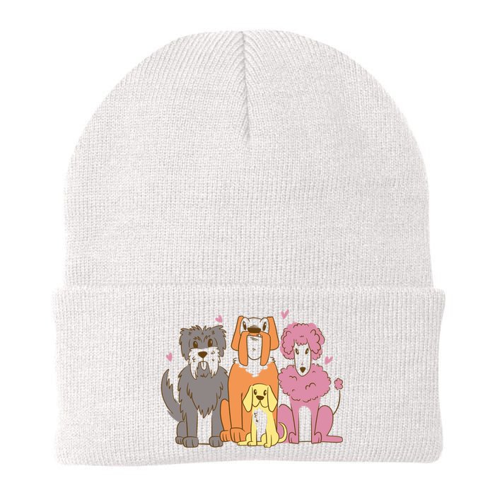 Dog Lover Cute Pet Gift Knit Cap Winter Beanie