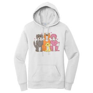 Dog Lover Cute Pet Gift Women's Pullover Hoodie