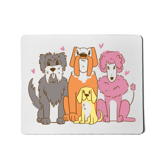 Dog Lover Cute Pet Gift Mousepad