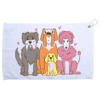 Dog Lover Cute Pet Gift Grommeted Golf Towel