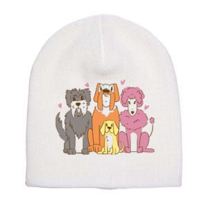 Dog Lover Cute Pet Gift Short Acrylic Beanie