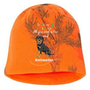 Dog Lovers' Christmas Wishes Rottweiler Xmas Greetings Gift Kati - Camo Knit Beanie