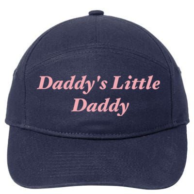 Daddy's Little Daddy Funny 7-Panel Snapback Hat