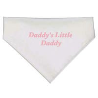 Daddy's Little Daddy Funny USA-Made Doggie Bandana