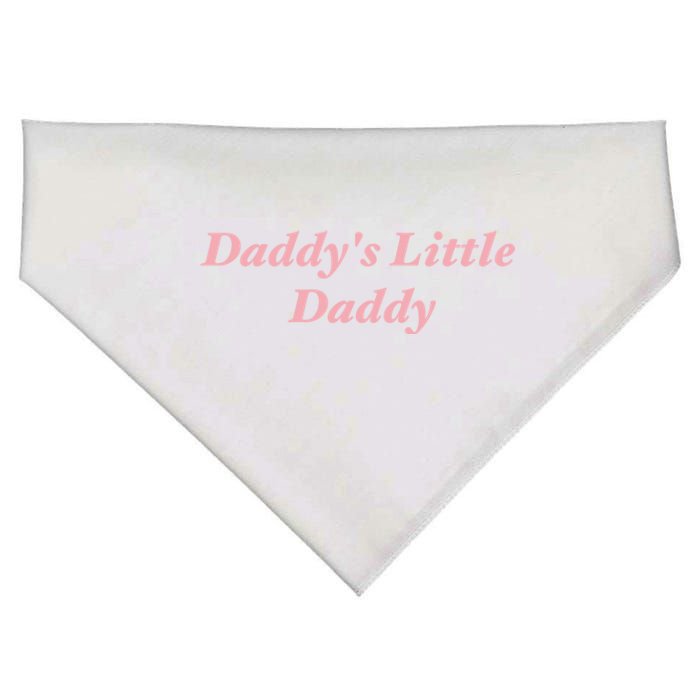 Daddy's Little Daddy Funny USA-Made Doggie Bandana