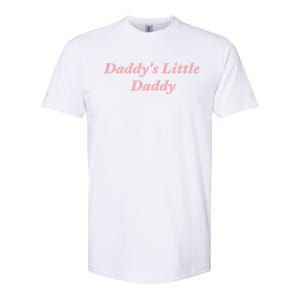 Daddy's Little Daddy Funny Softstyle CVC T-Shirt